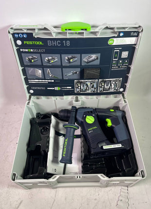 Festool BHC 18 Basic Akku Bohrhammer 18 V 25 Nm 1 8 J SDS Plus Brushless 576511 Systainer Leicht Gebraucht 2 - toolbrothers