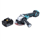 Makita DGA 515 T1 Meuleuse d'angle sans fil 18 V 125 mm Brushless + 1x Batterie 5,0 Ah - sans chargeur