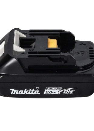 Makita DGA 515 A1J Meuleuse d'angle sans fil 18 V 125 mm + 1x Batterie 2,0 Ah + Makpac - sans chargeur