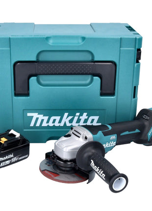 Makita DGA 515 F1J Akku Winkelschleifer 18 V 125 mm Brushless + 1x Akku 3,0 Ah + Makpac - ohne Ladegerät