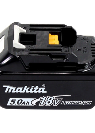 Makita DPO 500 T1 polisseuse excentrique sur batterie 18 V 125 mm sans balais + 1x batterie 5,0 Ah - sans chargeur