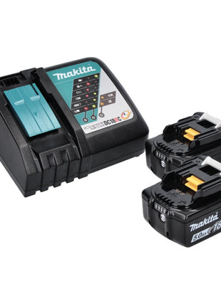 Makita DPO 500 RT polisseuse excentrique sur batterie 18 V 125 mm sans balais + 2x batteries 5,0 Ah + chargeur