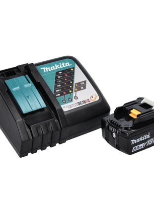 Makita DPO 500 RG1 polisseuse excentrique sur batterie 18 V 125 mm brushless + 1x batterie 6,0 Ah + chargeur