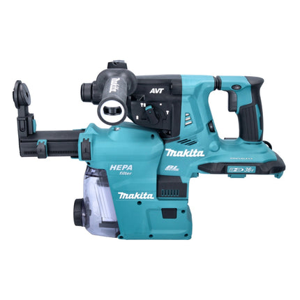 Makita DHR 280 ZJ Tassellatore a batteria SDS-Plus 36V (2x18V) in valigetta Makpac - senza batteria, senza caricabatterie 