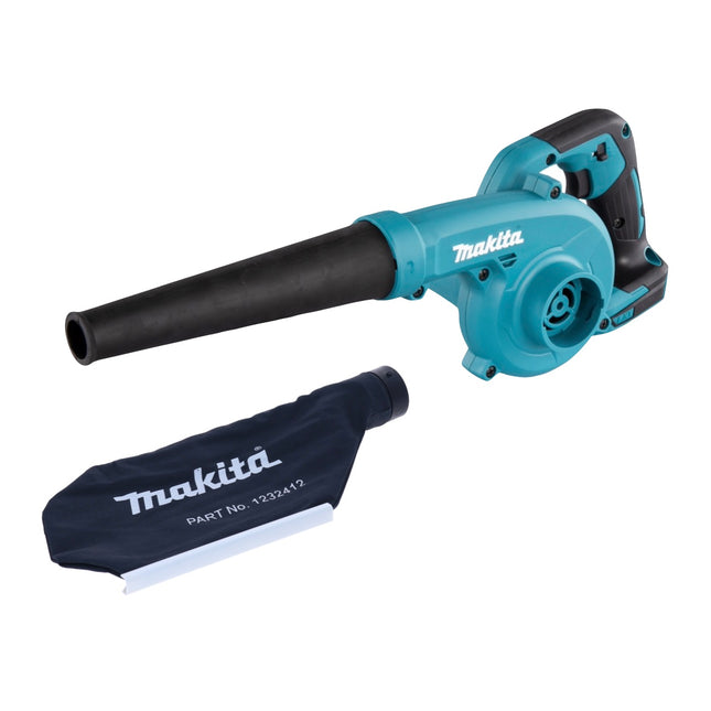 Makita DUB 185 Z Soffiatore a batteria 18 V + sacco di raccolta - senza batteria, senza caricabatteria