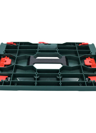 Metabo metaBOX Plaque multi-adaptatrice 447 x 300 x 60 mm pour MetaLOC / Systainer / Hikoki HIK / MAKPAC / L-BOXX / T-STAK (626900000)