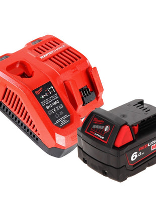 Milwaukee M18 FIWF12-601 FC Akku Schlagschrauber 18 V 300 Nm 1/2" Brushless + 1x Akku 6,0 Ah + Ladegerät