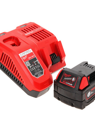 Lijadora excéntrica a batería Milwaukee M18 BOS125-601 FC 18 V 125 mm + 1x batería 6,0 Ah + cargador