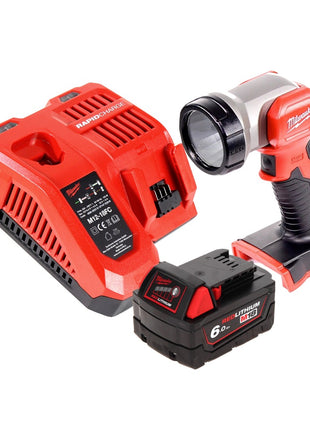 Milwaukee M18 TLED Akku Leuchte LED + 1x Akku 6,0 Ah + Ladegerät