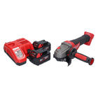 Milwaukee M18 CAG 115 XPDB Meuleuse d'angle sans fil Brushless 115mm 18V + 2x Batteries 6 Ah + Chargeur