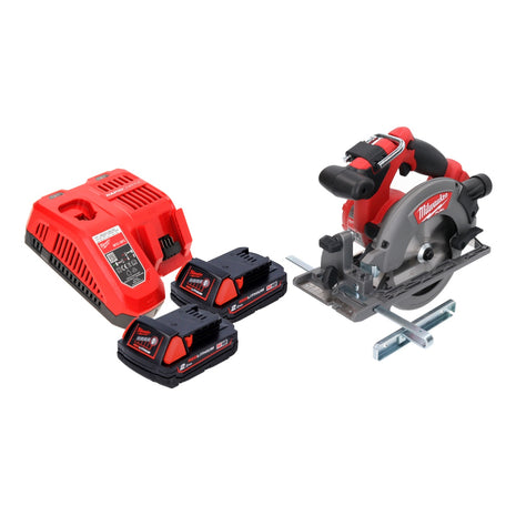 Sierra circular de batería Milwaukee M18 CCS55-202 18 V 165 mm + 2x baterías 2,0 Ah + cargador