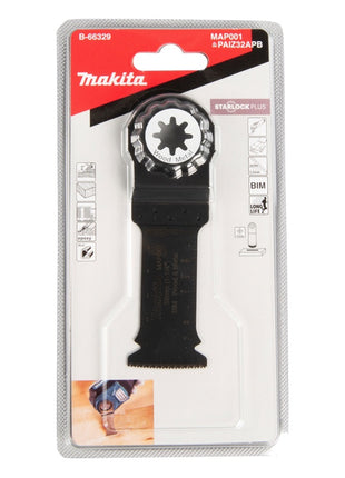 Makita MAP001 Tauchsägeblatt Starlock Plus 32 x 60 mm 4 Stk. ( 4x B-66329 )