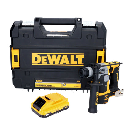 DeWalt DCH 172 Akku Bohrhammer 18 V 16 mm 1,4 Joule SDS plus Brushless + 1x Akku 3,0 Ah + TSTAK - ohne Ladegerät