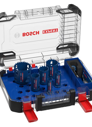 Bosch Expert Tough Material Lochsägen Set 22 - 68 mm 9 tlg. ( 2608900446 ) Carbide Universal - Toolbrothers