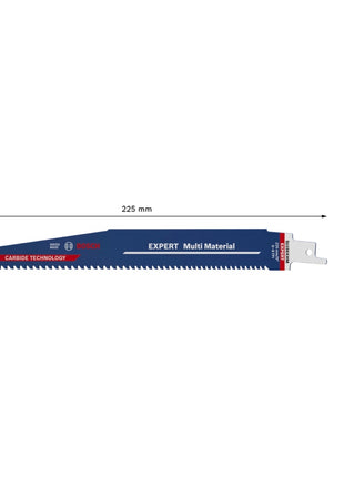 Bosch EXPERT Multi Material S 1156 XHM Säbelsägeblatt 225 mm 1 Stk. ( 2608900391 ) Carbide Technology