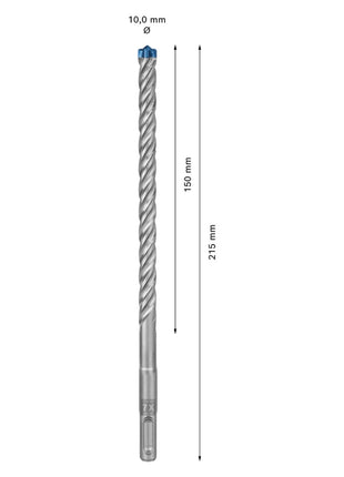 Bosch Expert SDS plus 7X Hammerbohrer 10,0 x 215 mm 50 Stk. ( 2608900194 ) 4 Schneiden Carbide Technology