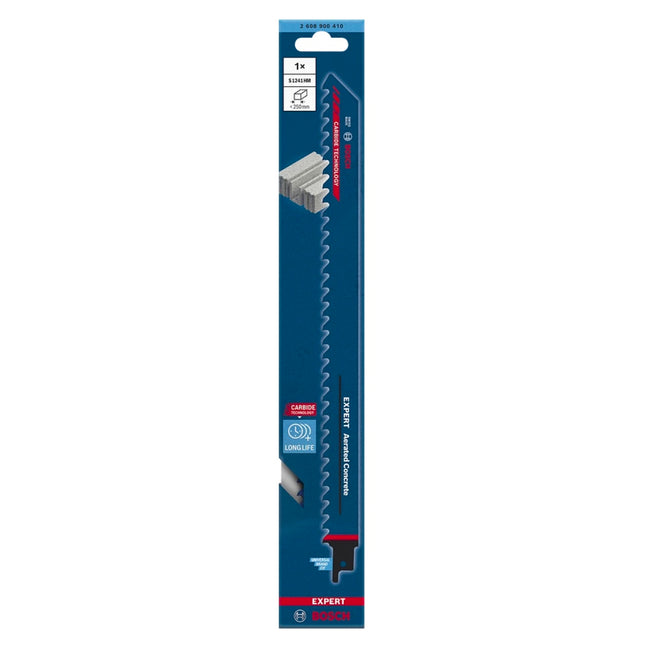 Bosch EXPERT Aerated Concrete S 1241 HM Lama da taglio 300 mm ( 2608900410 ) Carbide Technology