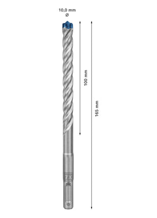 Bosch Expert SDS plus 7X taladro percutor 10,0 x 165 mm 50 piezas (2608900193) 4 filos Tecnología Carbide