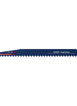 Bosch Expert S 1242 KHM Tough Wood Säbelsägeblatt 300 mm 3 TPI ( 2608900406 ) Carbide Technology