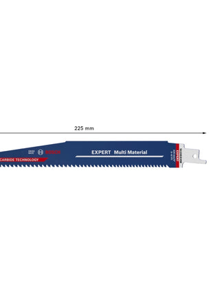 Bosch Expert S 1156 XHM Multi Material Säbelsägeblatt 225 mm 10 Stk. ( 2608900393 ) Carbide Technology - Toolbrothers