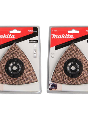 Makita MAM017 HM placa delta 2 piezas 116 mm K60 Starlock Max (2x B-66575) vida extralarga