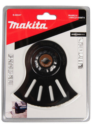 Makita MAM014 HM hoja de sierra segmentada Starlock Max 100 x 50 mm 2 piezas (2x B-66547)