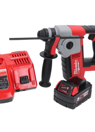 Milwaukee M18 BH-501FC Akku Bohrhammer 18 V 1,2 J SDS plus + 1x Akku 5,0 Ah + Ladegerät - Toolbrothers