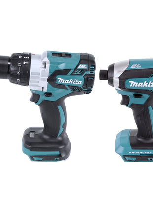 Makita DLX 4104 TJ1 Akku Combo Kit DGA 513 Winkelschleifer + DHP 481 Schlagbohrschrauber + DHR 243 Bohrhammer + DTD 153 Schlagschrauber + 3x Akku 5,0 Ah + Ladegerät  + 2x Makpac