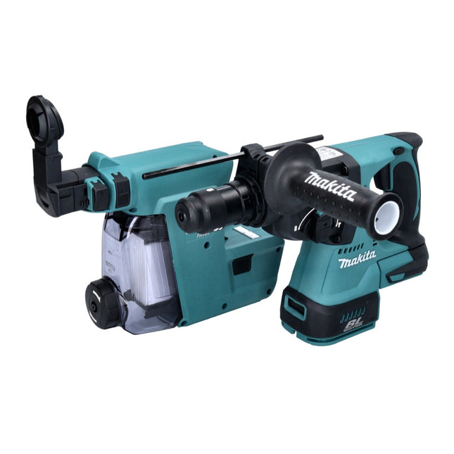 Makita DHR 243 ZW Akku Bohrhammer 18 V Brushless + Staubabsaugung - ohne Akku, ohne Ladegerät