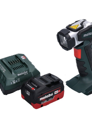 Metabo ULA 14,4 - 18 LED Akku Handscheinwerfer 18 V 280 lm + 1x Akku 5,5 Ah + Ladegerät