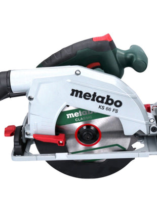 Metabo KS 66 FS Scie circulaire 1500 W 190 mm + 1x Lame de scie + Rail de guidage