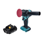 Makita DPV 300 A1 Lucidatrice a batteria 18 V 50 / 80 mm brushless + 1x batteria ricaricabile 2.0 Ah - senza caricabatterie