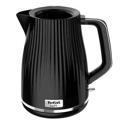 Tefal Loft KO250830 Wasserkocher 1,7 l 2400 W Antikalk Filter schwarz