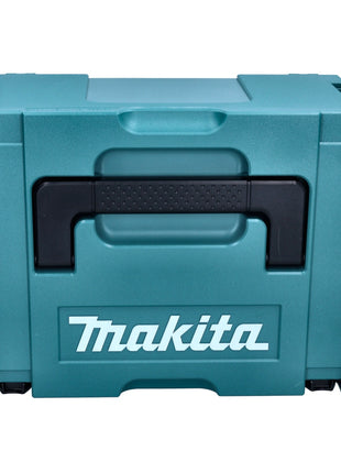 Makita DBO 380 RAJ Akku Schwingschleifer 18 V 93 x 185 mm Brushless + 2x Akku 2,0 Ah + Ladegerät + Makpac