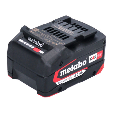 Akumulator Metabo Li-Power 18 V 4,0 Ah CAS Li-Ion ( 625027000 ) ze wskaźnikiem poziomu naładowania - następca 625591000