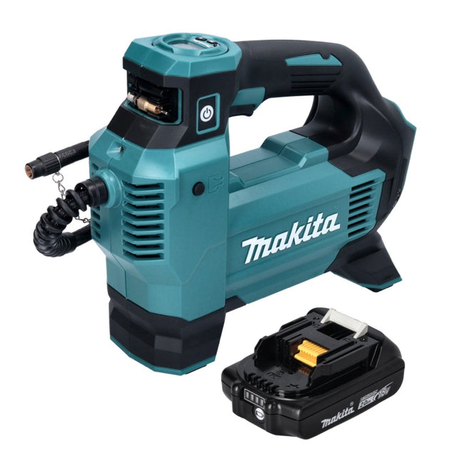 Compressore a batteria Makita DMP 181 A1 18 V 11,1 bar + 1x batteria ricaricabile 2,0 Ah - senza caricabatterie