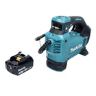 Compressore a batteria Makita DMP 181 F1 18 V 11,1 bar + 1x batteria ricaricabile 3,0 Ah - senza caricatore
