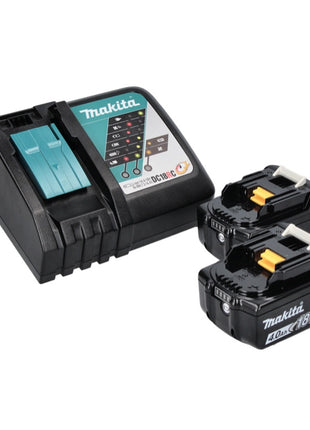 Compresor de batería Makita DMP 181 RM 18 V 11,1 bar + 2x baterías 4,0 Ah + cargador