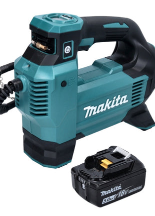 Makita DMP 181 T1 Akku Kompressor 18 V 11,1 bar + 1x Akku 5,0 Ah - ohne Ladegerät