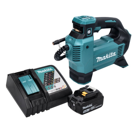 Makita DMP181RT1 Compresseur/Gonfleur sans fil 11,1 bar 18V + 1x Batterie 5,0 Ah + Chargeur