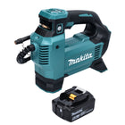 Compressore a batteria Makita DMP 181 G1 18 V 11,1 bar + 1x batteria ricaricabile 6,0 Ah - senza caricabatteria