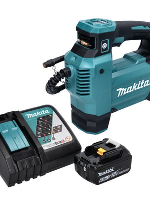 Makita DMP 181 RG1 Akku Kompressor 18 V 11,1 bar + 1x Akku 6,0 Ah + Ladegerät