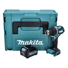 Taladro atornillador inalámbrico Makita DF 002 GD101 40 V máx. 64 Nm Brushless XGT + 1x batería 2,5 Ah + Makpac - sin cargador