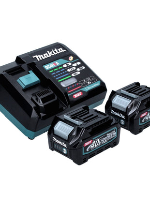 Makita DF 002 GD201 Perceuse-visseuse sans fil 40 V maxi 64 Nm brushless XGT + 2x Batteries 2,5 Ah + Chargeur + Makpac