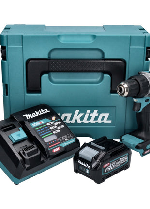 Makita DF 002 GM101 Perceuse-visseuse sans fil 40 V maxi 64 Nm brushless XGT + 1x Batterie 4,0 Ah + Chargeur + Coffret Makpac