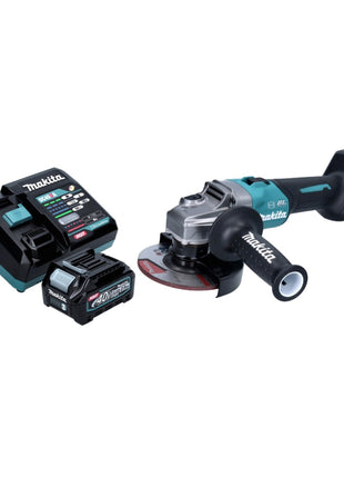 Makita GA 023 GD1 Akku Winkelschleifer 40 V max. 125 mm Brushless XGT + 1x Akku 2,5 Ah + Ladegerät