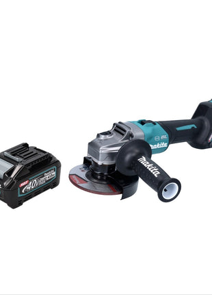 Makita GA 023 GM1 Meuleuse d'angle sans fil 40 V max. 125 mm Brushless XGT + 1x batterie 4,0 Ah - sans chargeur