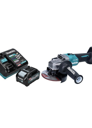 Makita GA 023 GM1 Meuleuse d'angle sans fil 40 V max. 125 mm Brushless XGT + 1x batterie 4,0 Ah + chargeur