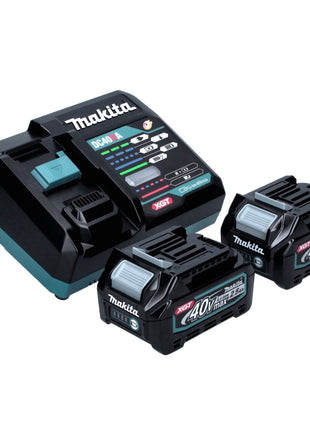 Makita Power Source Kit 40 V max. ( 191L76-1 ) mit 2x BL 4025 Akku 2,5 Ah + DC 40 RA Schnell Ladegerät XGT LXT