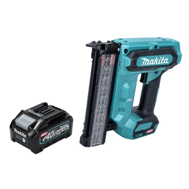Makita FN 001 GM1 Chiodatrice a testa piatta a batteria 40 V max. XGT Brushless + 1x batteria 4,0 Ah - senza caricabatteria